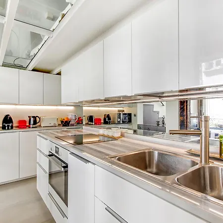Beau Studio-loft Au Coeur Du Marais 아파트 *